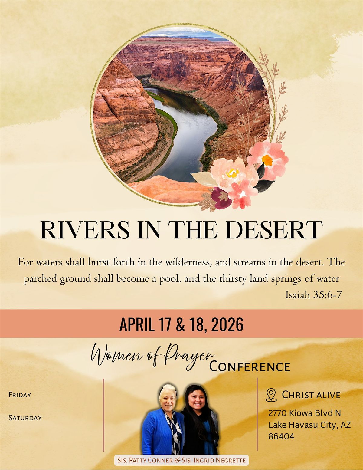 Rivers In The Desert - Women of Prayer Conference