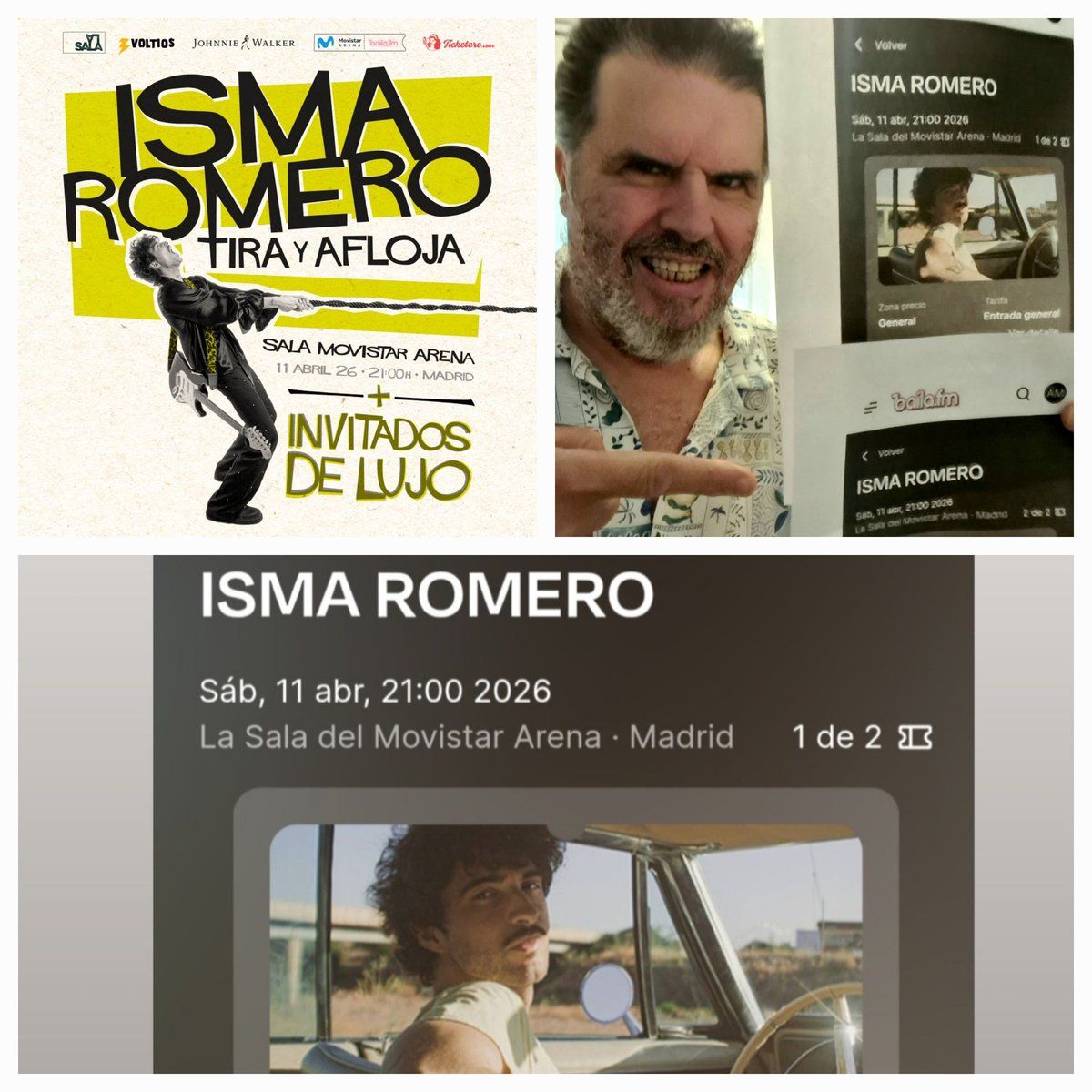 Isma Romero Madrid Tickets