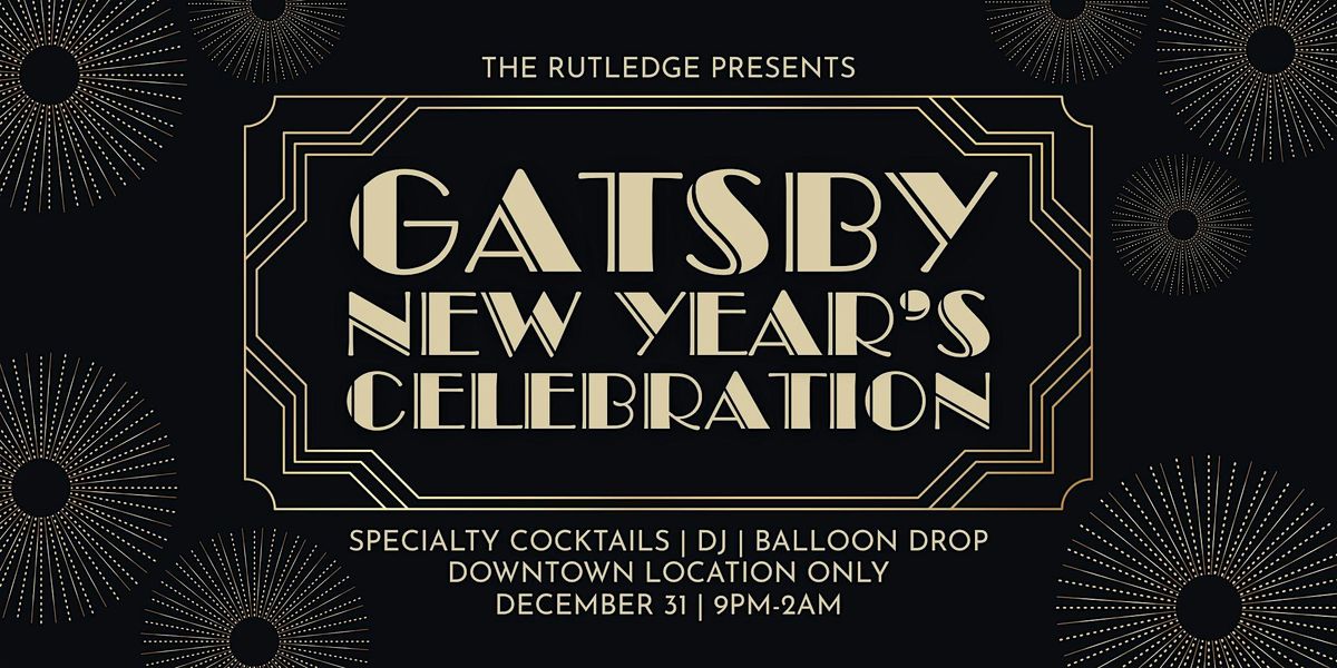 A Gatsby New Year Celebration