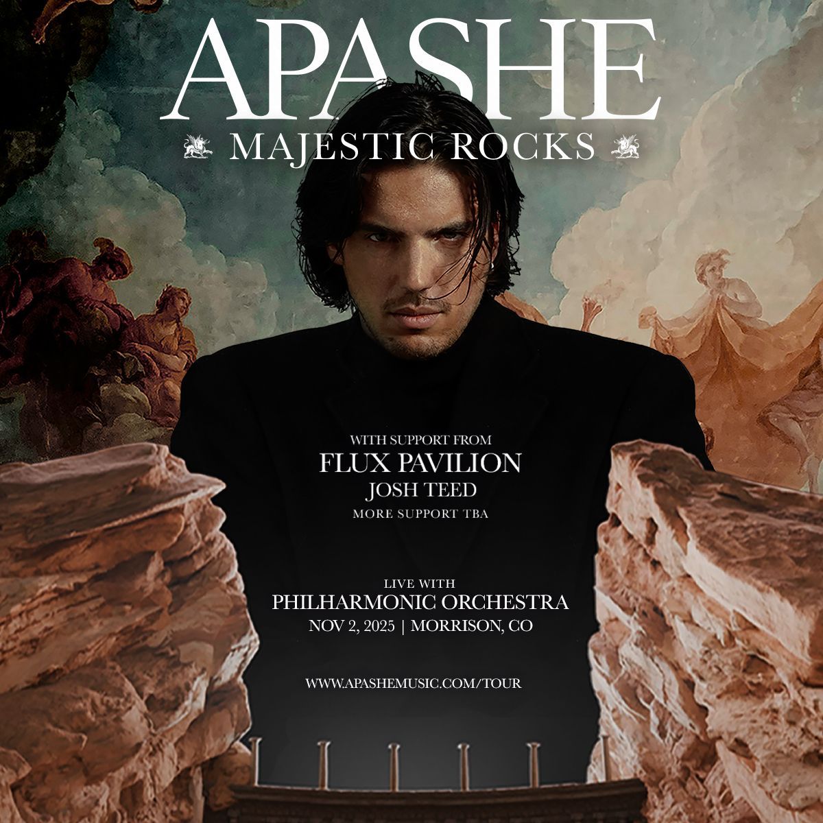 Apashe with Philharmonic Orchestra at Red Rocks Amphitheatre