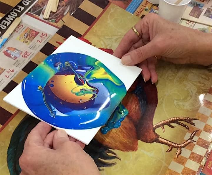 OPEN STUDIO- Paint Pour Chaos Week!