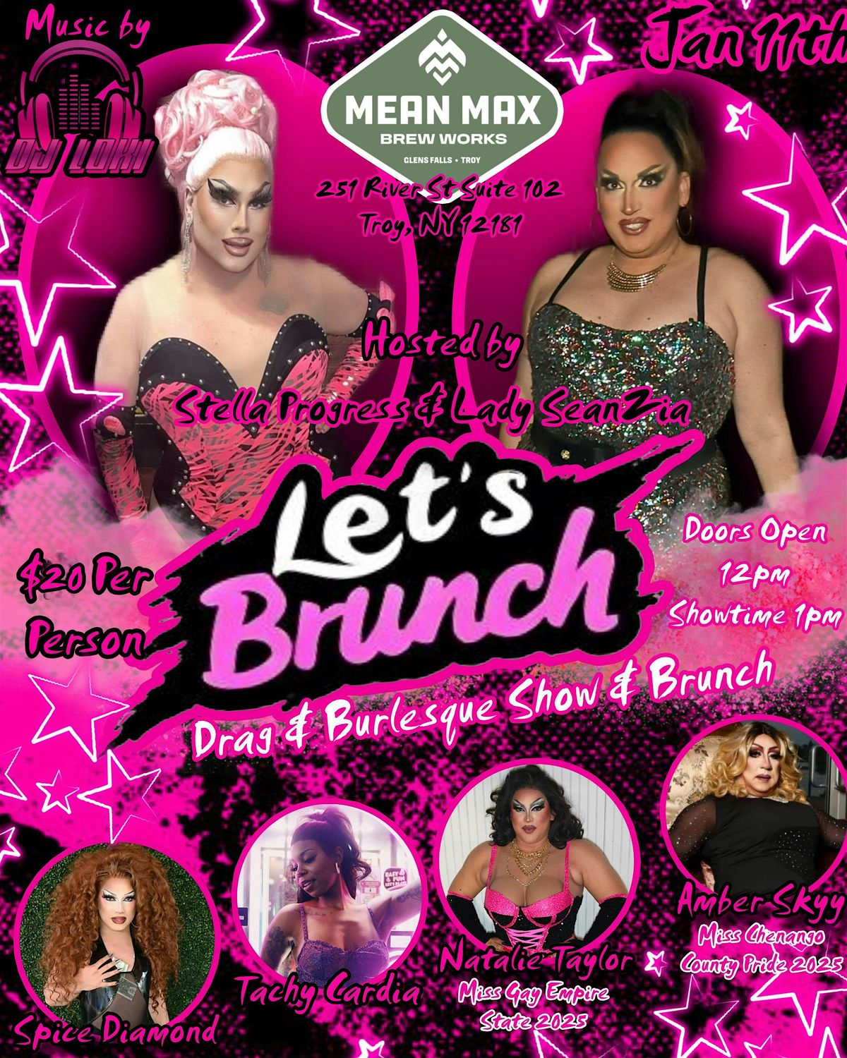 Let\u2019s Brunch: Drag and Burlesque Show and Brunch