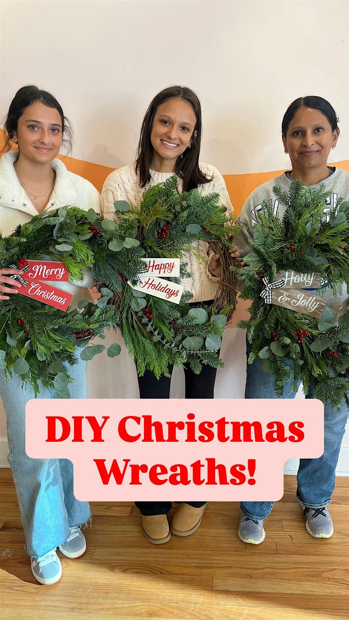 Christmas Wreaths at the Optimist!