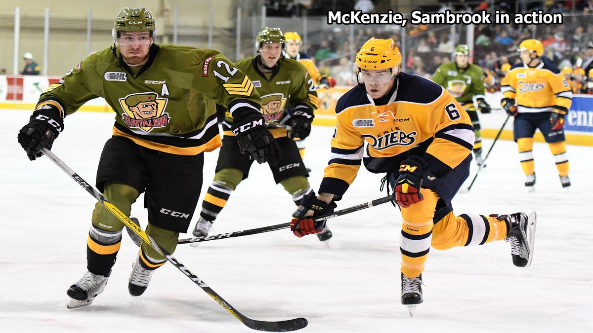 North Bay Battalion at Erie Otters at Erie Insurance Arena