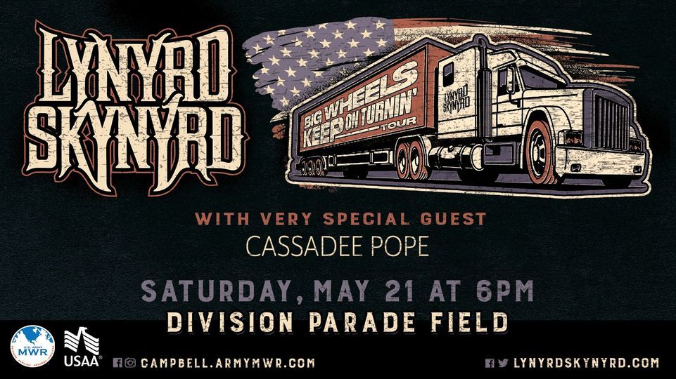 Lynyrd Skynyrd LIVE in Concert Division Parade Field, Fort Campbell