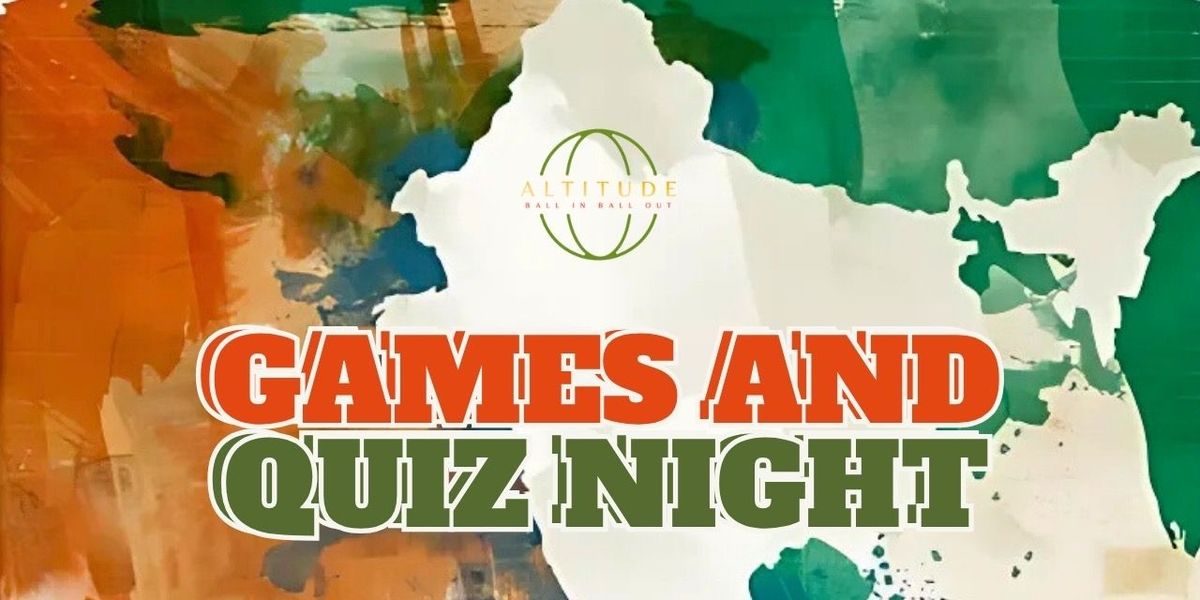Games and Quiz Night