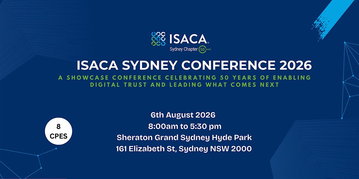 ISACA Sydney Conference 2026
