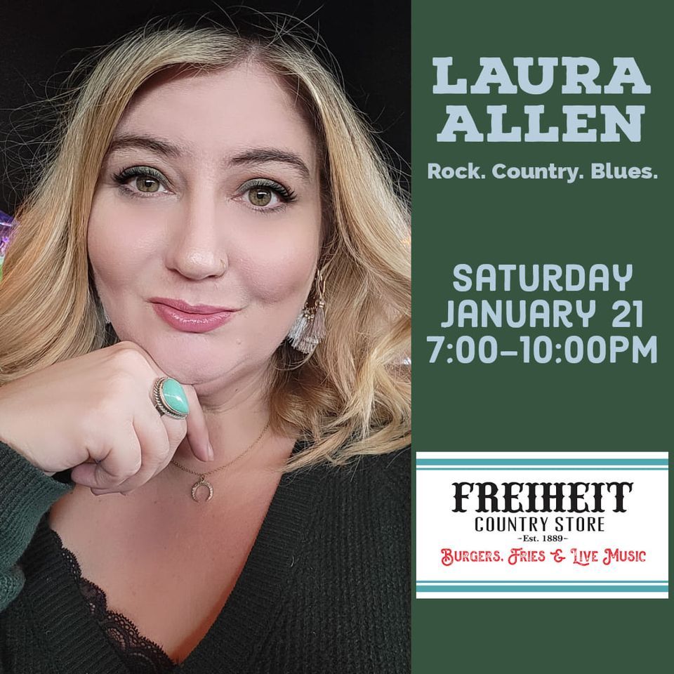 Laura Allen at Freiheit Freiheit Country Store, New Braunfels, TX