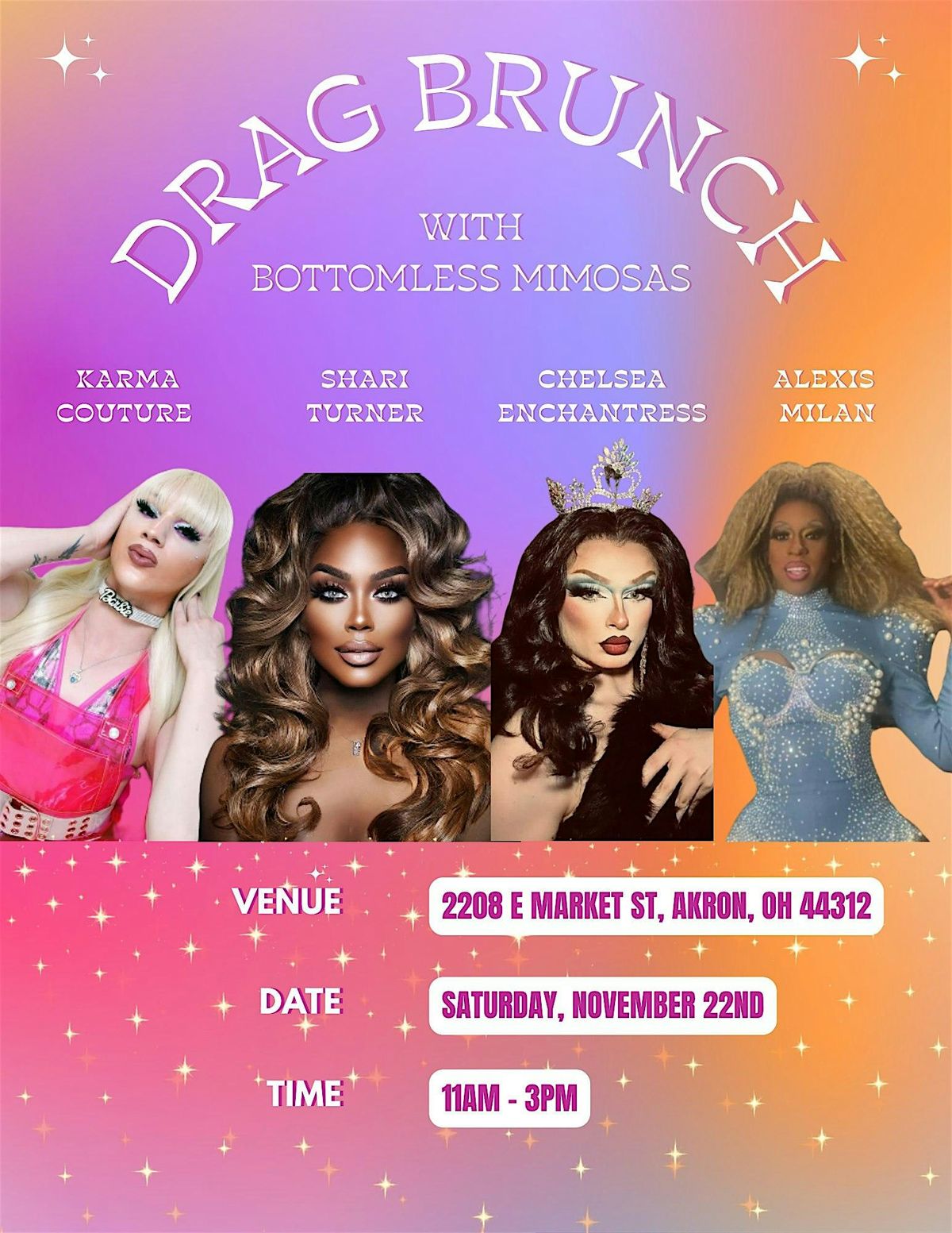 Bottomless Mimosa Drag Brunch