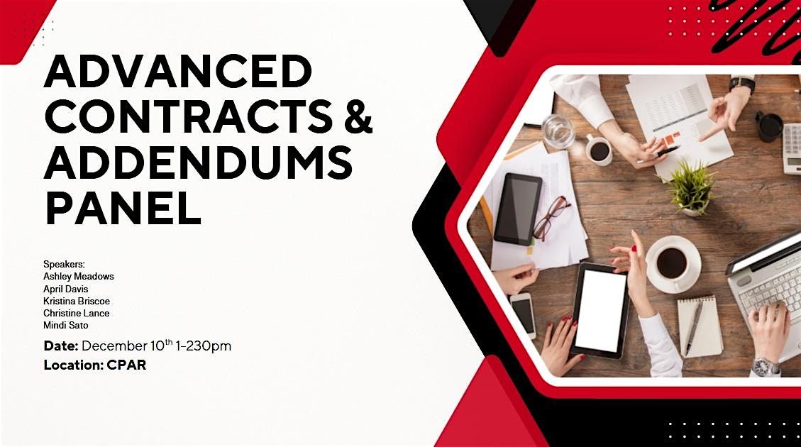 Advanced Addendum Panel