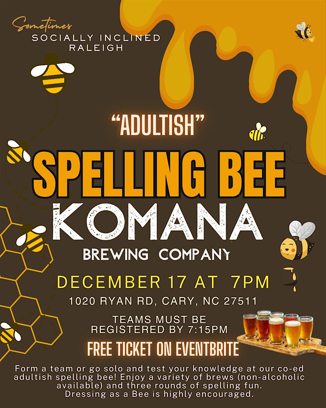 Adultish Spelling Bee