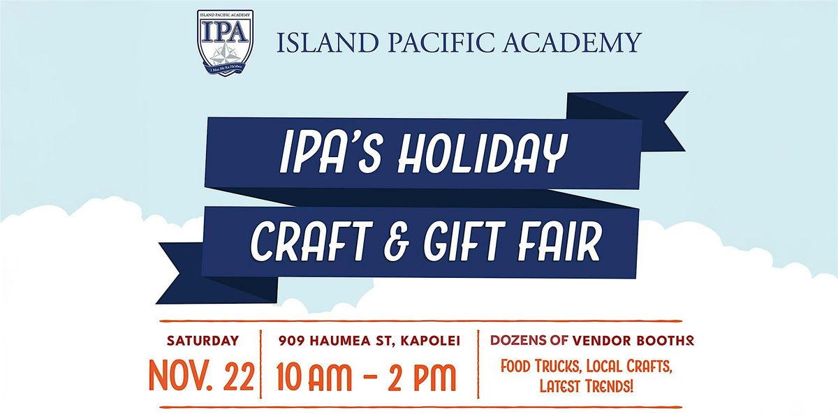 IPA's Holiday Craft & Gift Fair