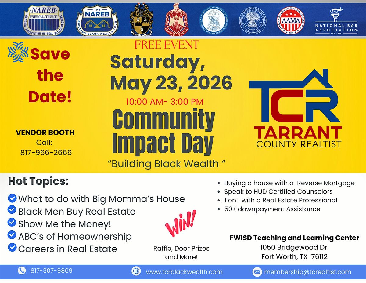 Community Impact Day "Closing the GAP"- FREE to Attend!