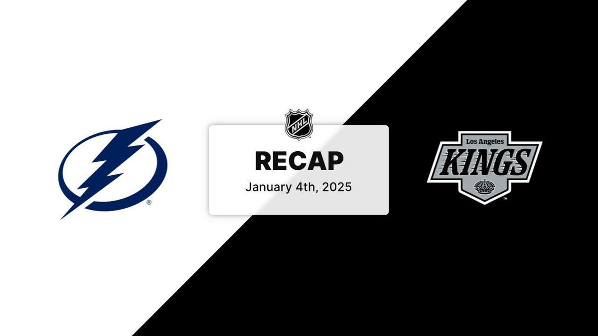 Tampa Bay Lightning vs. Los Angeles Kings