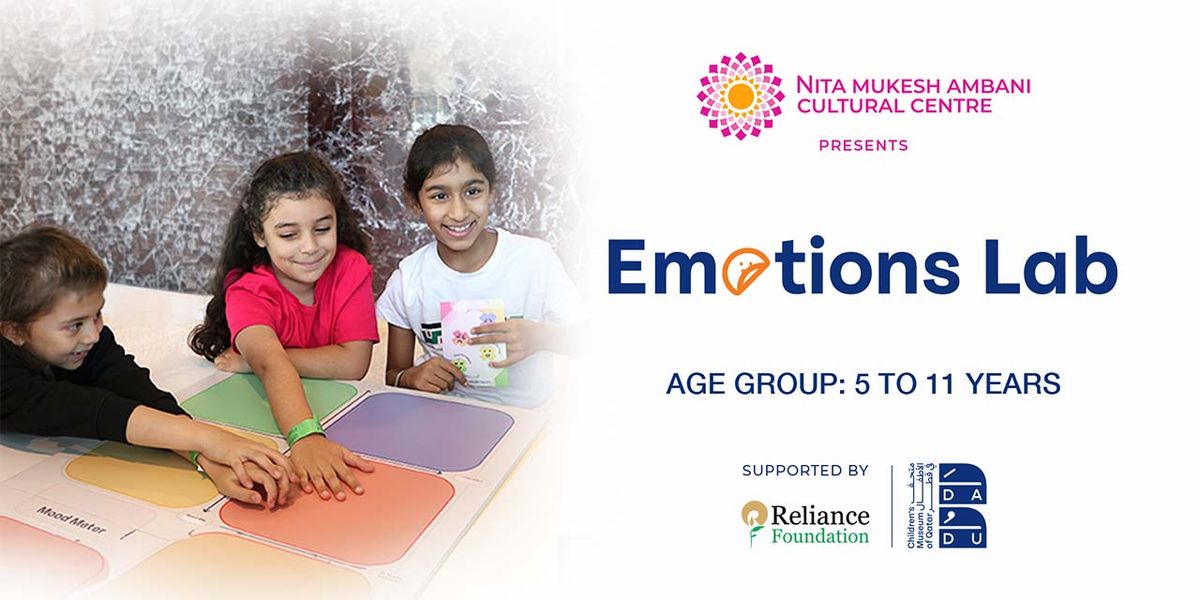 Emotions Lab at Level 2, Concourse Area, NMACC, Mumbai on 2nd July, 2026