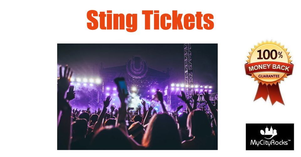 Sting Tickets Vienna VA Wolf Trap National Park for the Performing Arts