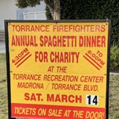 Torrance Firefighters Association Spaghetti Dinner and Bake Sale