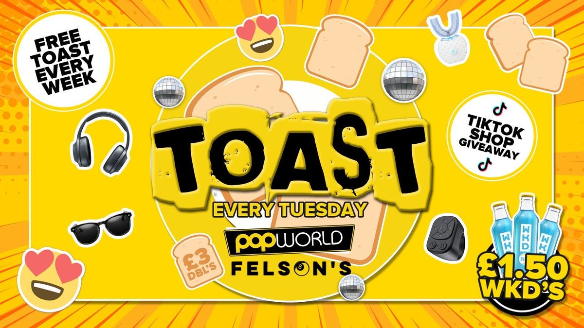 Toast \u2022 Toast Merch Giveaway \u2022 Popworld &amp; Felsons