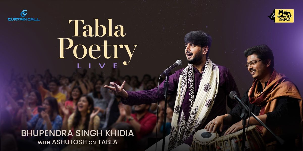 Tabla Poetry Live