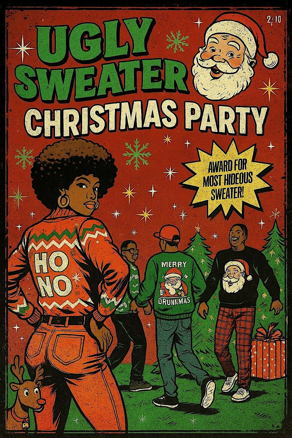 Ugly Sweater Christmas Party: A New Thing Co.