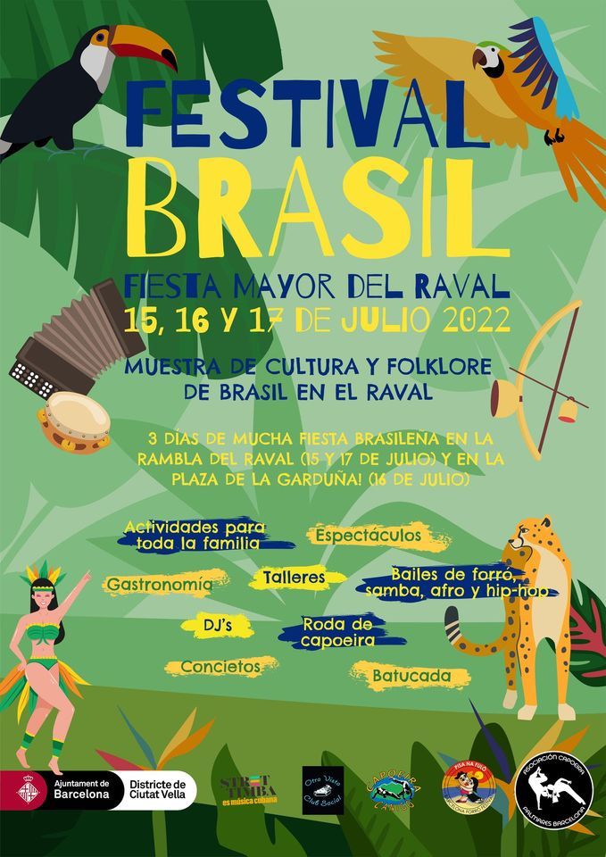 Festival Brasil - Fiesta Mayor del Raval 2022