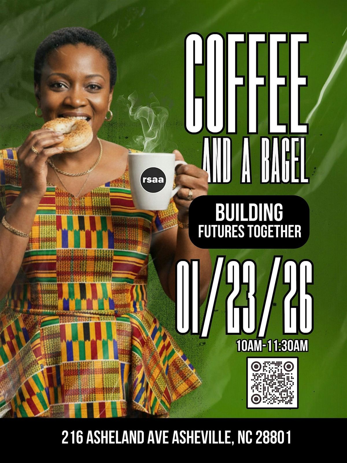 Coffee and a Bagel with RSAA \u2615at ACNC's Wellness Center