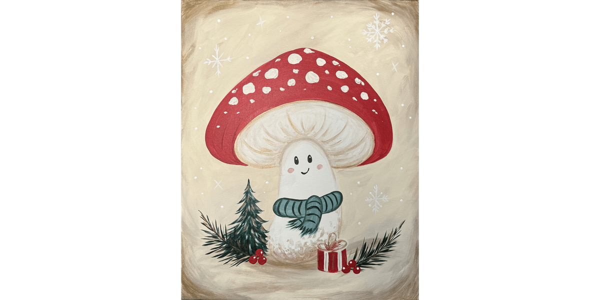 Festive Fungi - Paint and Sip in Phoenix | Classpop!\u2122