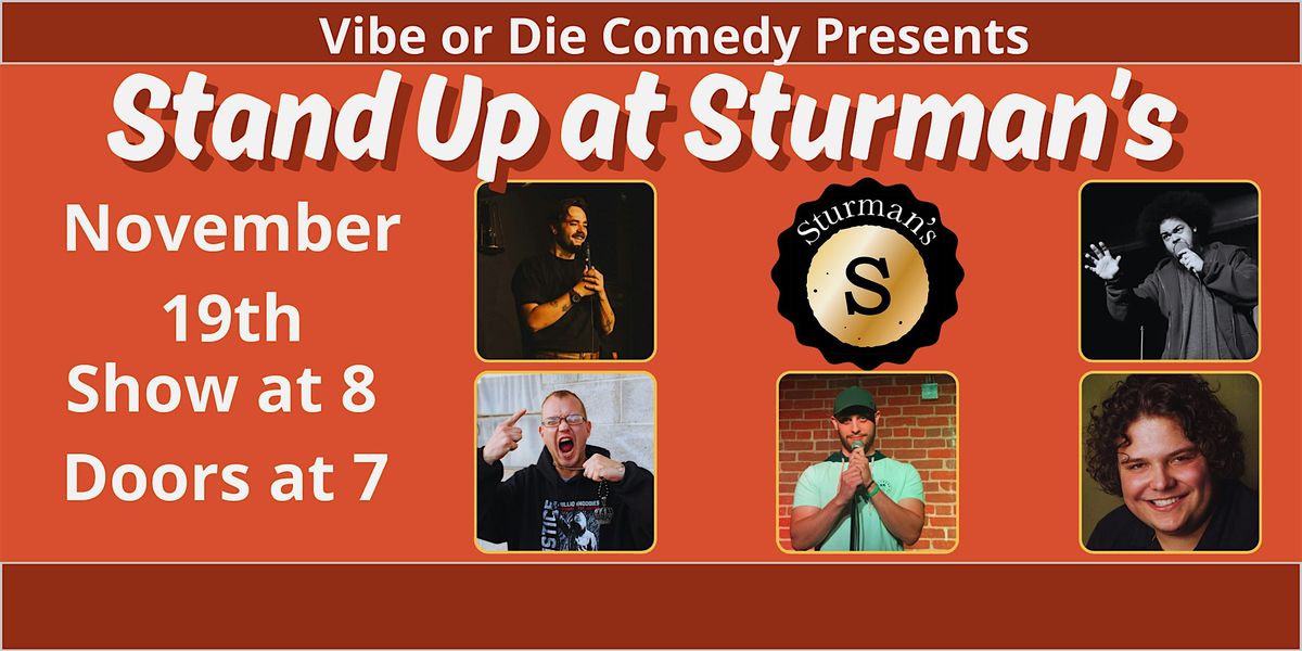 Stand Up at Sturman's