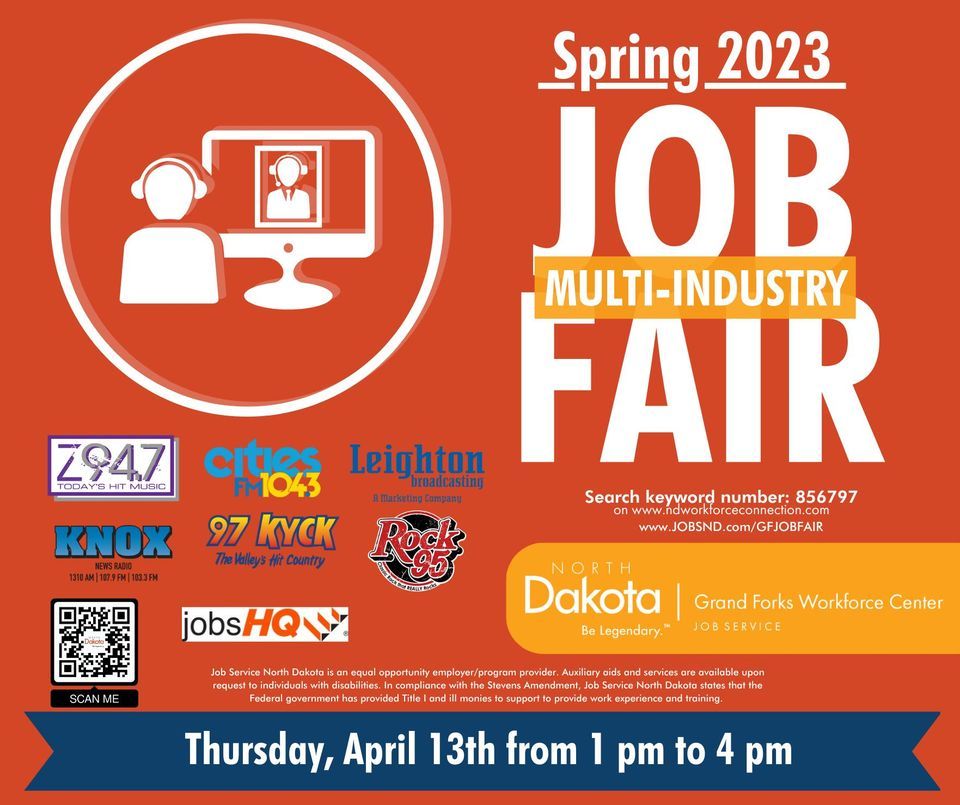 Spring 2023 Multi Industry Job Fair Grand Forks Alerus Center spring-2023-multi-industry-job-fair-grand-forks-alerus-center