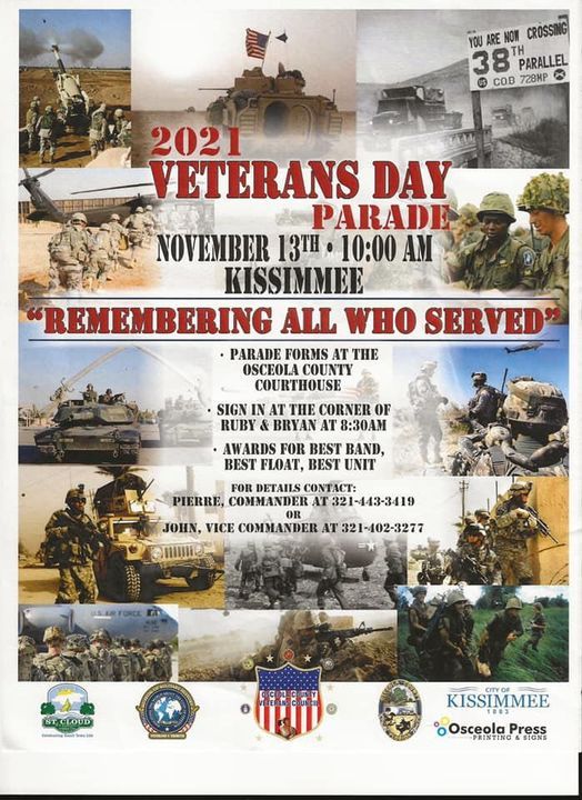 Veterans day events kissimmee fl