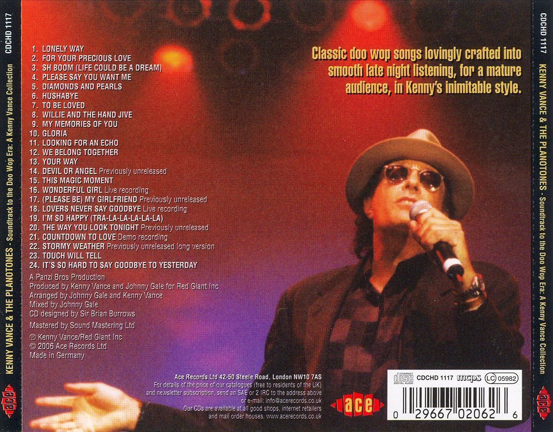 Kenny Vance and The Planotones at Flagstar at Westbury Music Fair