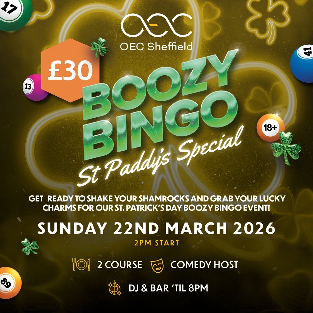 Boozy Bingo St Paddys Special