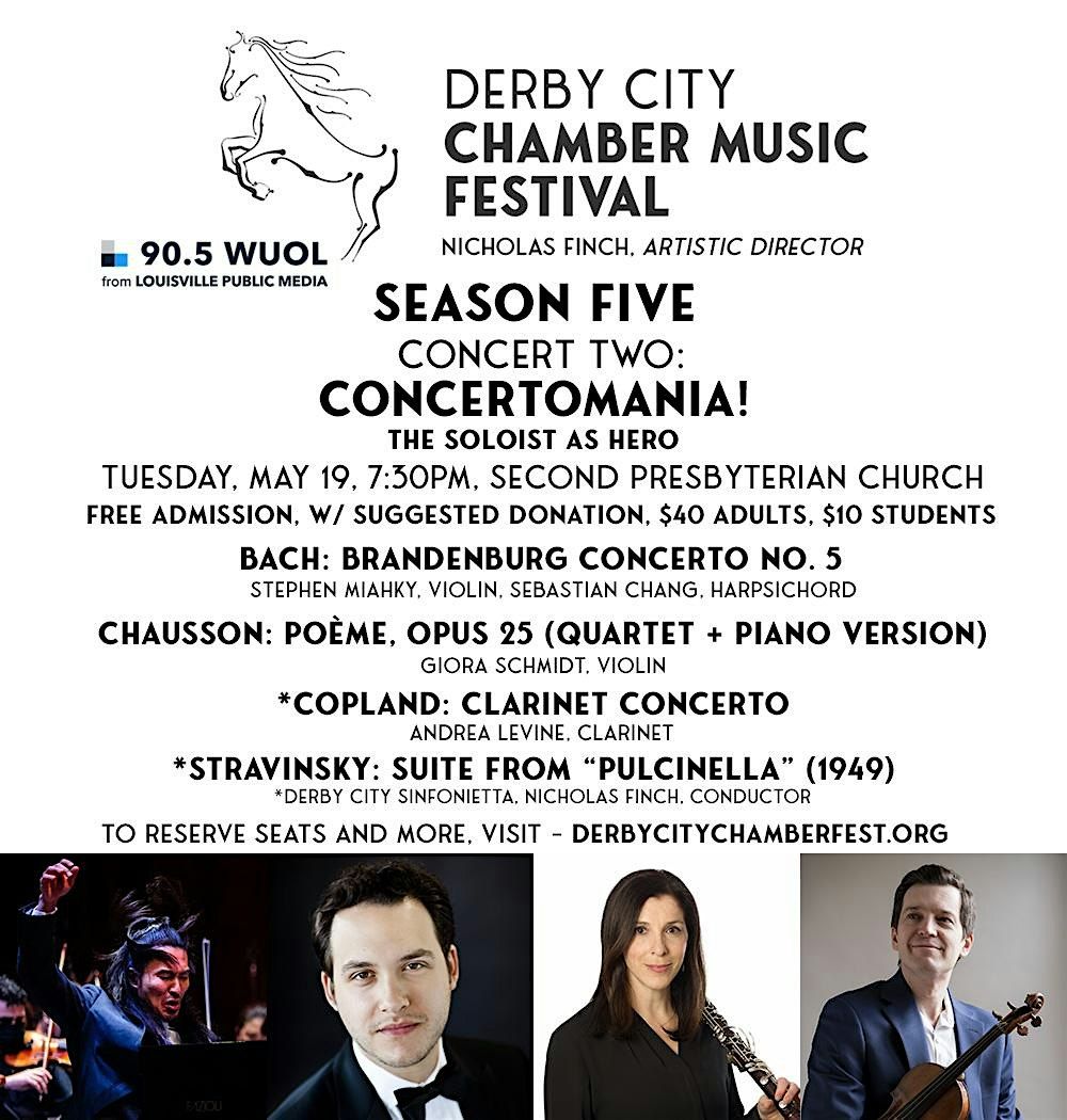 DCCMF 2026 Concert 2: Concertomania! \/ The Soloist as Hero