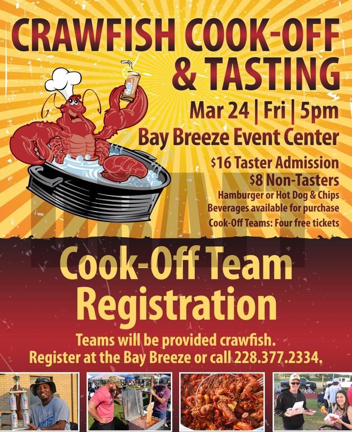 Crawfish CookOff Keesler Bay Breeze Event Center, Biloxi, MS March