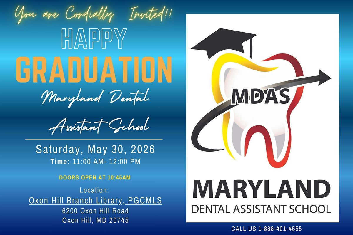 Maryland Dental Assistant School Graduation