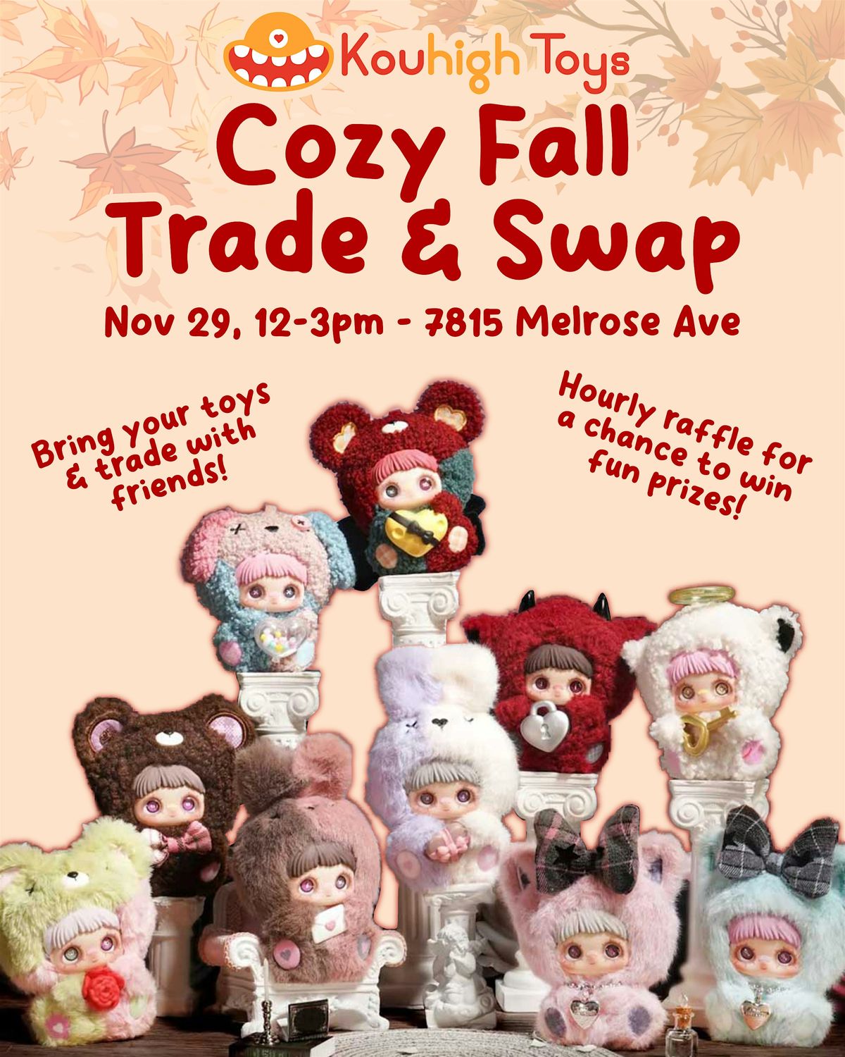 Kouhigh Toys Cozy Fall Trade & Swap