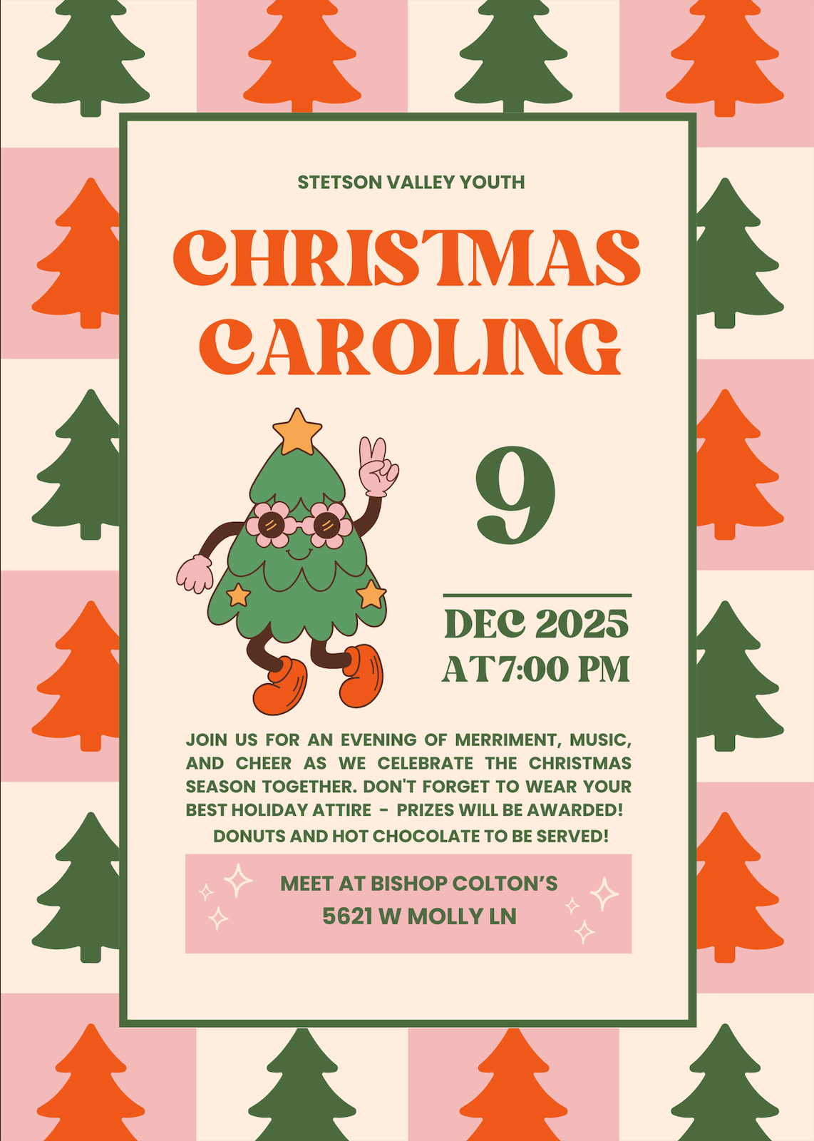 SV Youth Christmas Caroling