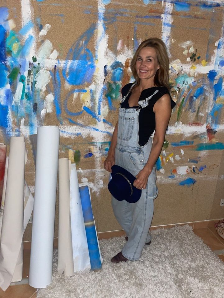 Viktoria Hallenius " Med glimten i \u00f6gat" Vernissage Hotel Kung Carl  Stockholm