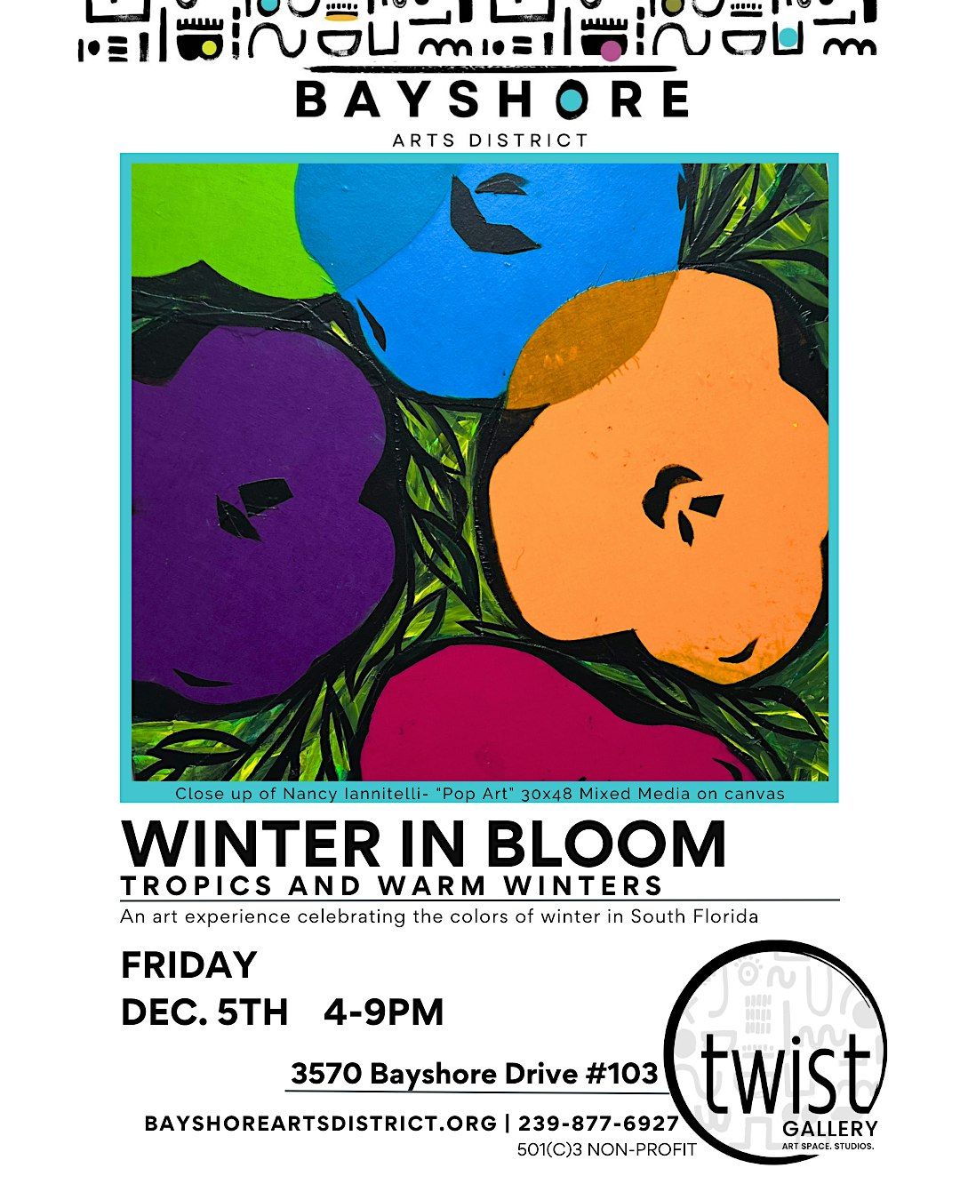 Winter in Bloom Gallery Opening and Exhibition