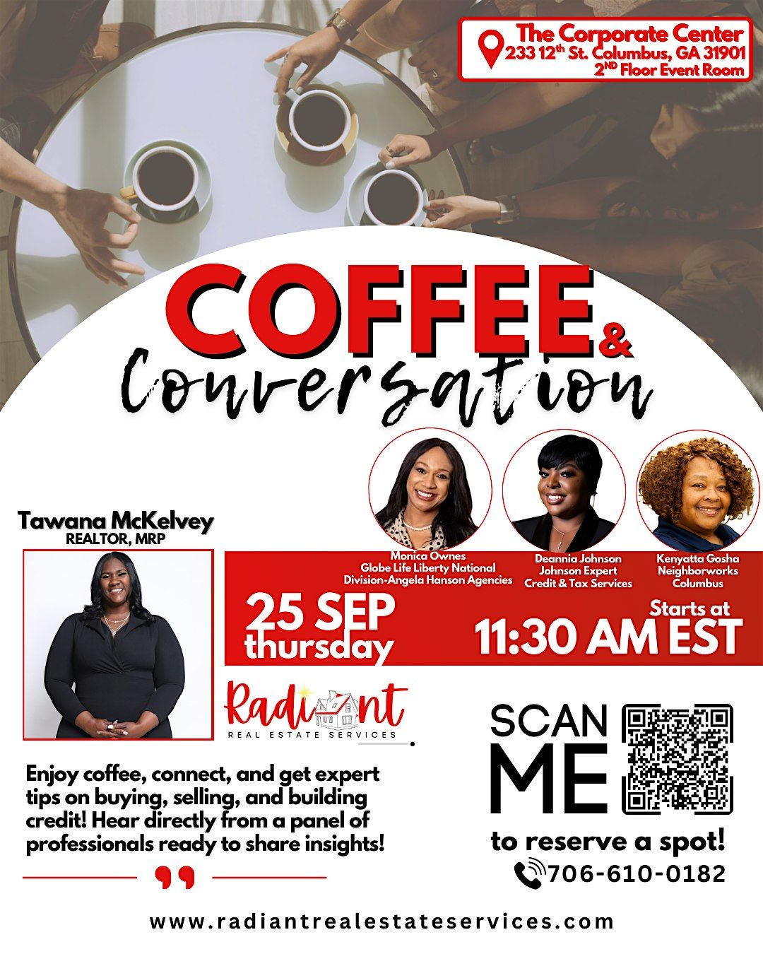Coffee & Conversation: A Radiant Real Estate Services Event