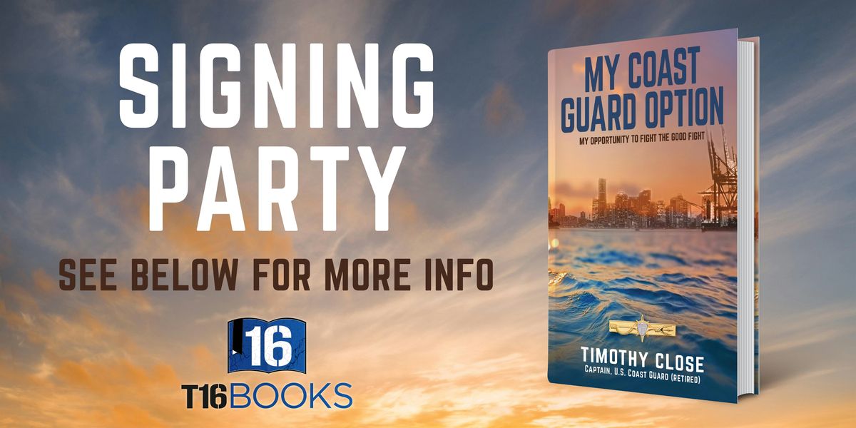 Signing Party Tim Close author of My Coast Guard Option at Calusa ...