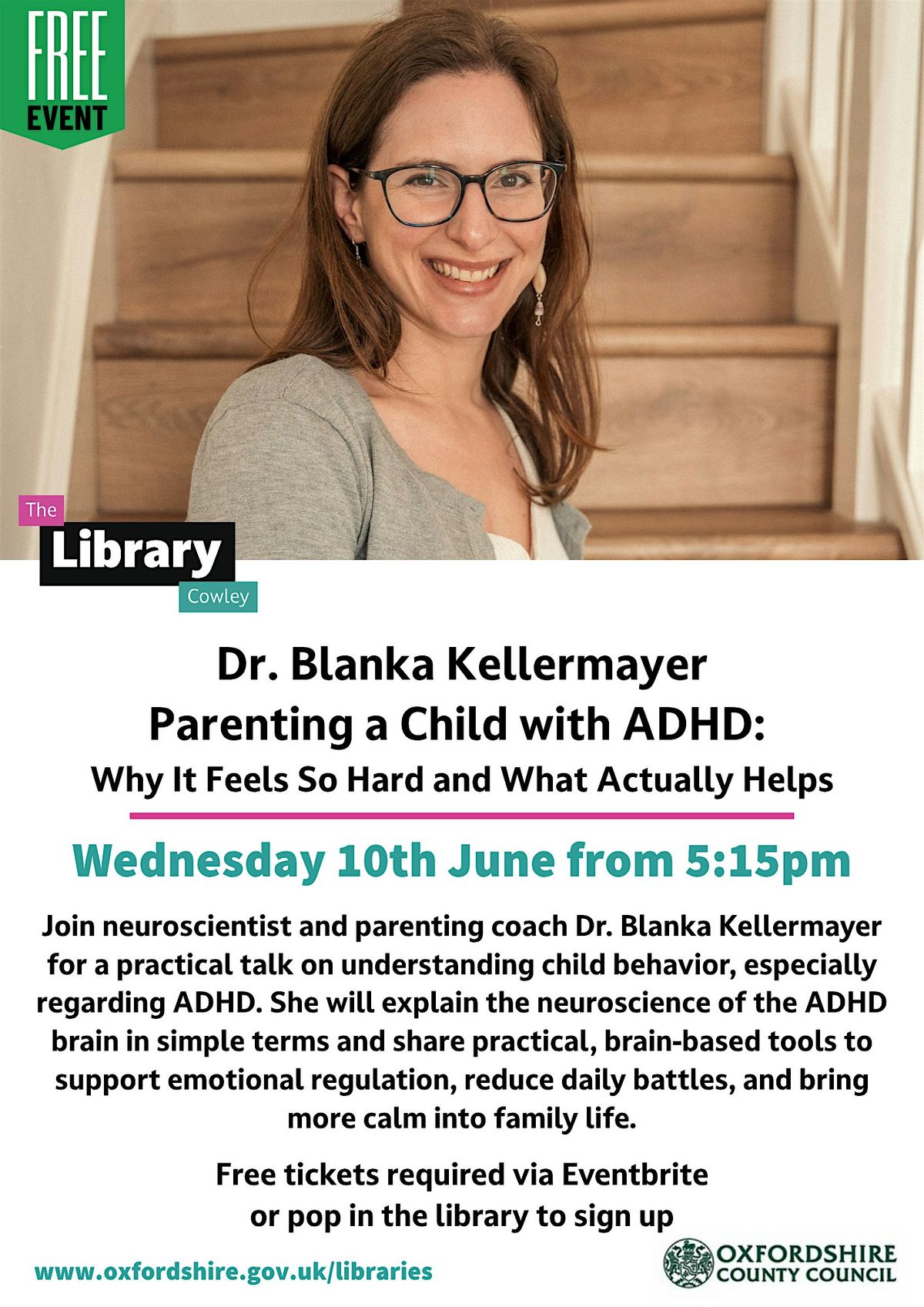 Dr. Blanka Kellermayer Parenting a Child with ADHD
