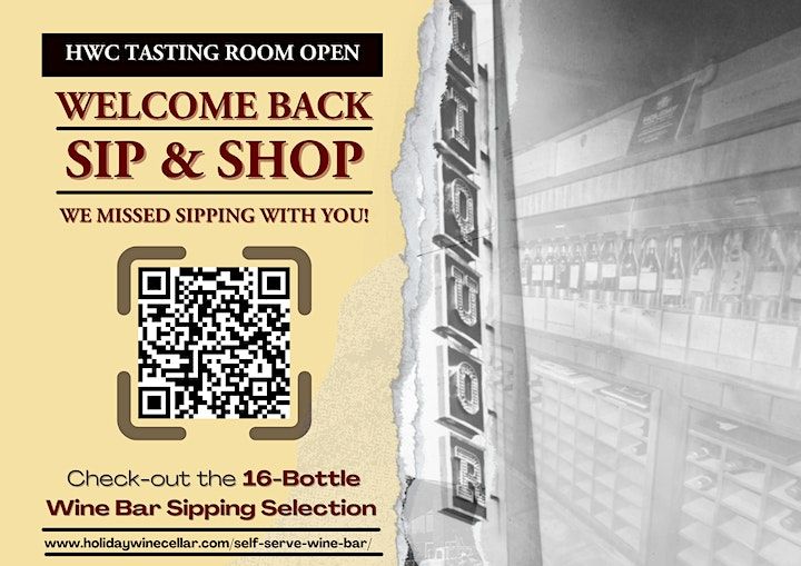 24Bottle SelfServe Wine Tasting at the Beverage Bunkers Wine Bar in