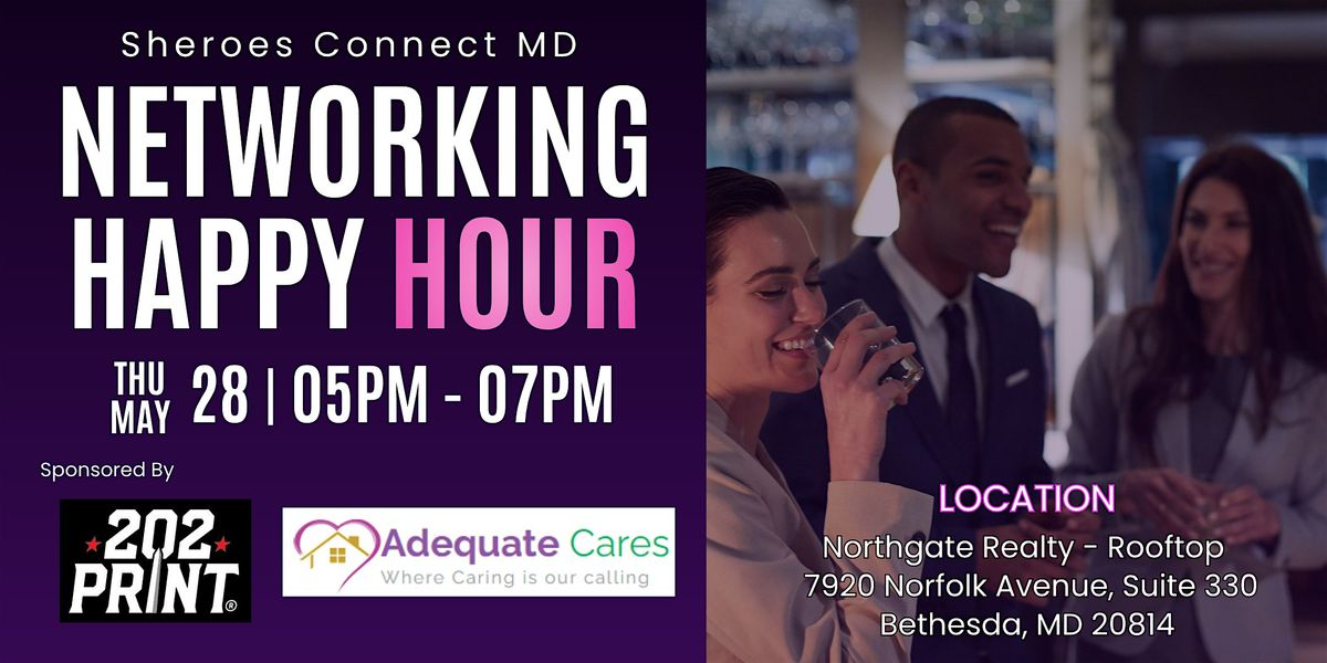 May Happy Hour - Sheroes Connect MD