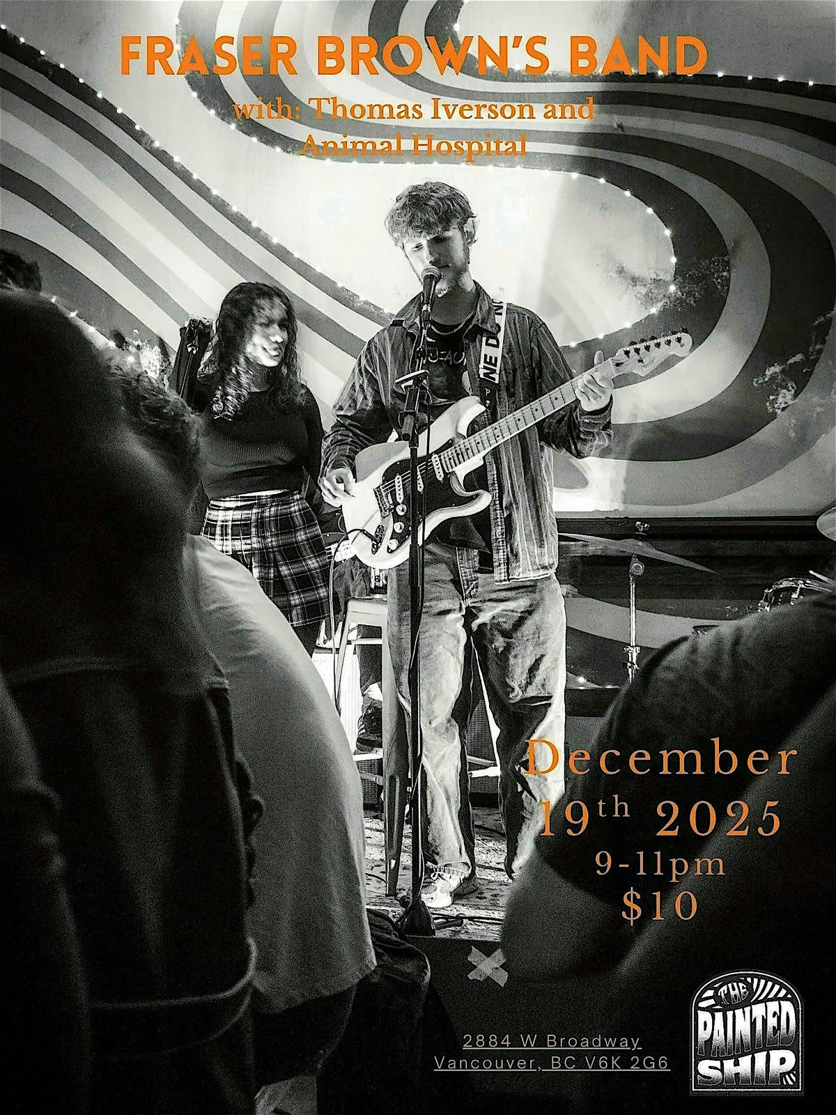 Fraser Brown Band, Animal Hospital, and Thomas Iverson @ The Painted Ship