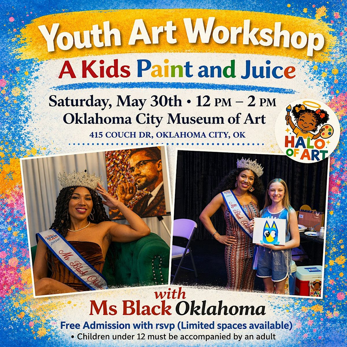 Halo of Art: Paint & Juice