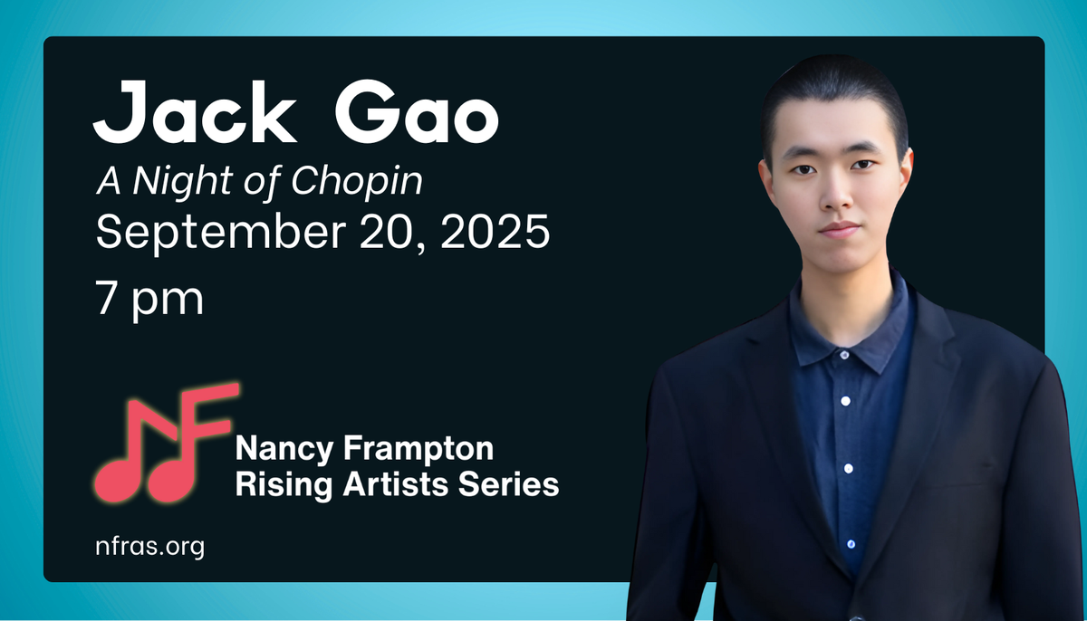 Jack Gao at Carnegie Hall - Weill Recital Hall