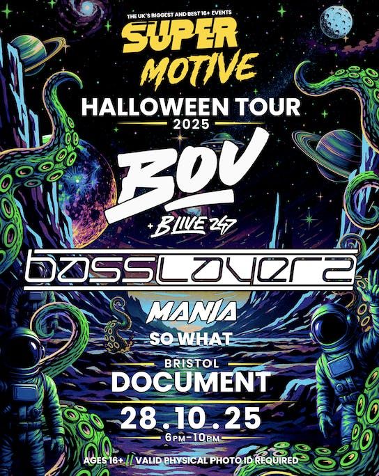 SuperMotive Bristol 16+ Halloween Rave