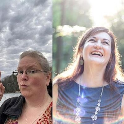 Reiki Masters Krista Ellis-Smith and Gaby Pineda