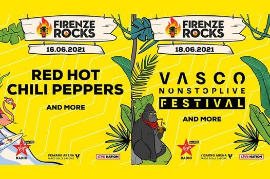 Red Hot Chili Peppers Firenze Rocks 21 Visarno Arena Florence To June 16 21 Red Hot Chili Peppers Firenze Rocks 21 Visarno Arena Florence To June 16 21